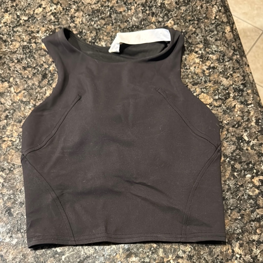 Black Sleeveless Women's Top